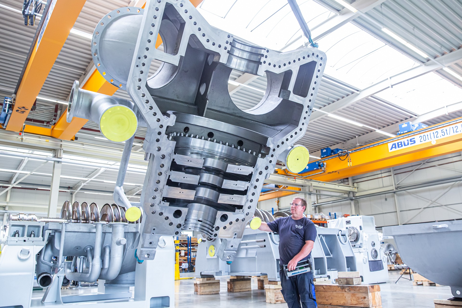 Modernisierung Erzielung höherer Wirkungsgrade oder besserer Leistungsabgaben.